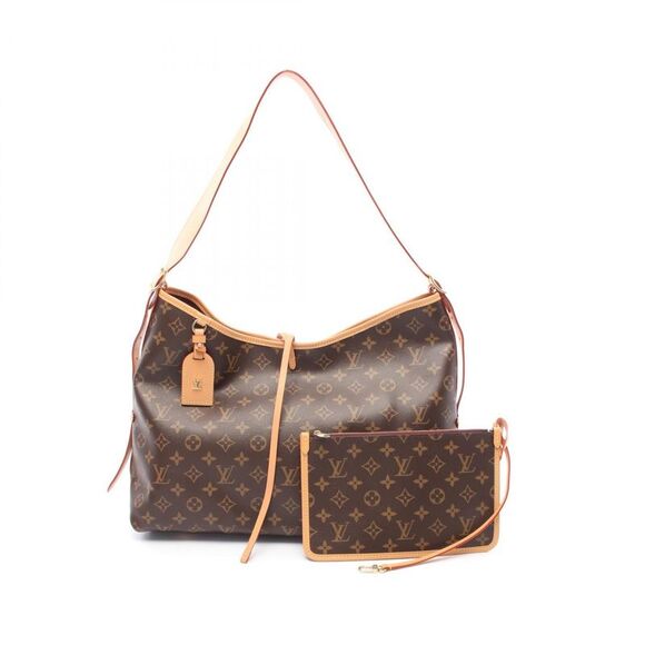 Louis Vuitton Carryall NM MM Monogram Coated Canvas Shoulder Bag - Picture 1 of 5